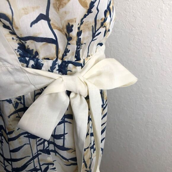 BCBGMAXAZRIA Cotton and Silk Wrap, Vintage Inspired Top Size S - Picture 8 of 16